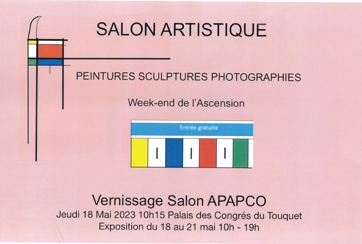 : Exposition au salon APAPCO du Touquet
